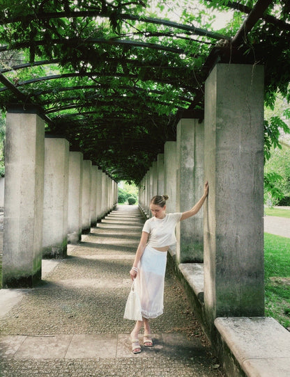 Y2K Nostalgia Viscose Top